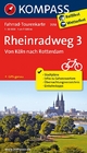 Fahrrad-Tourenkarte Rheinradweg 3, Von Köln nach Rotterdam: Fahrrad-Tourenkarte. GPS-genau. 1:50000. (KOMPASS-Fahrrad-Tourenkarten, Band 7058)