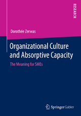 Organizational Culture and Absorptive Capacity - Dorothée Zerwas
