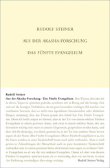 Aus der Akasha-Forschung - Steiner Rudolf