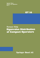 Eigenvalue Distribution of Compact Operators H. König Author
