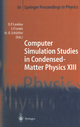Computer Simulation Studies in Condensed-Matter Physics XIII