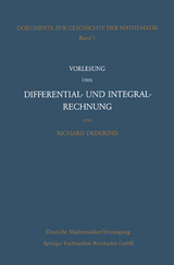 Vorlesung über Differential- und Integralrechnung 1861/62 - Richard Dedekind