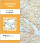 Topographische Übersichtskarte CC8718 Konstanz 1 : 200 000