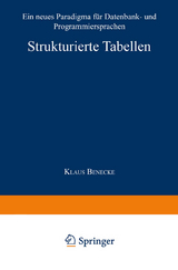 Strukturierte Tabellen - Klaus Benecke