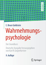 Wahrnehmungspsychologie - Gegenfurtner, Karl; Goldstein, E. Bruce