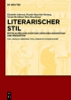 Literarischer Stil - Elizabeth Andersen; Ricarda Bauschke-Hartung; Silvia Reuvekamp