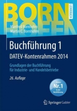 Buchführung 1 DATEV-Kontenrahmen 2014 - Bornhofen, Manfred; Bornhofen, Martin C.