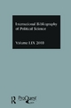IBSS: Political Science: 2010 - The British Library of Political and Economic Science