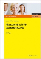 Klausurenbuch für Steuerfachwirte - Schuka, Volker; Röhle, Hans-Joachim; Wiegmann, Thomas