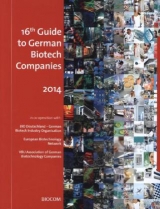 16th Guide to German Biotech Companies 2014 - Mietzsch, Andreas