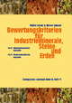 Bewertungskriterien für Industrieminerale, Steine und Erden - Werner Gwosdz; Walter Lorenz