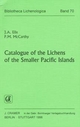 Catalogue of the Lichens of the Smaller Pacific Islands