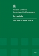 Tax reliefs - Great Britain: Parliament: House of Commons: Committee of Public Accounts