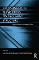 Crosslinguistic Perspectives On Argument Structure by Melissa Bowerman Paperback | Indigo Chapters