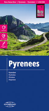 Reise Know-How Landkarte Pyrenäen / Pyrenees (1:250.000) -  Reise Know-How Verlag Peter Rump GmbH