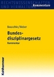 Bundesdisziplinargesetz - Hans-Joachim Bauschke; Achim Weber