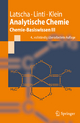 Analytische Chemie: Chemie-Basiswissen III Hans Peter Latscha Author