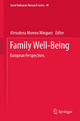 Family Well-Being: European Perspectives