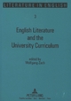 English Literature and the University Curriculum