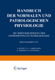Handbuch der normalen und pathologischen Physiologie: 17. Band - Correlatonen III
