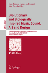 Evolutionary and Biologically Inspired Music, Sound, Art and Design - 