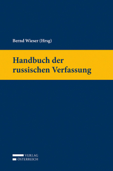 Handbuch der russischen Verfassung - Wieser, Bernd
