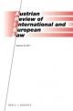 Austrian Review of International and European Law, Volume 16 (2011) - Stephan Wittich; Gerhard Loibl