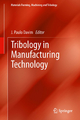 Tribology in Manufacturing Technology - J. Paulo Davim