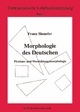 Morphologie des Deutschen (Germanistische Lehrbuchsammlung)