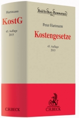 Kostengesetze - Hartmann, Peter