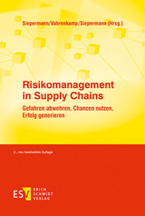 Risikomanagement in Supply Chains - Siepermann, Christoph; Vahrenkamp, Richard; Siepermann, Markus