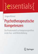 Psychotherapeutische Kompetenzen - Jürgen Körner