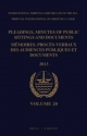 Pleadings Minutes of Public Sittings and Documents / Mémoires Procès-Verbaux Des Audiences Publiques Et Documents Volume 20