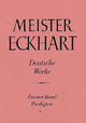Meister Eckhart. Deutsche Werke Band 2: Predigten