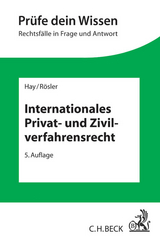 Internationales Privat- und Zivilverfahrensrecht - Peter Hay