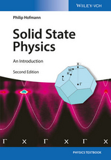 Solid State Physics - Hofmann, Philip