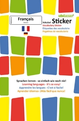 mindmemo Vokabel Sticker - Grundwortschatz Französisch / Deutsch - 280 Vokabel Aufkleber für Kinder und Erwachsene - Henry Fischer, Philipp Hunstein