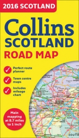 2016 Collins Map of Scotland - Collins Maps