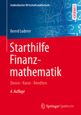 Starthilfe Finanzmathematik - Bernd Luderer