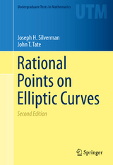 Rational Points on Elliptic Curves - Silverman, Joseph H.; Tate, John T.