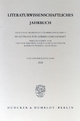 Literaturwissenschaftliches Jahrbuch.