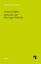 Behemoth oder Das Lange Parlament - Thomas Hobbes