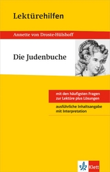 Klett Lektürehilfen Annette von Droste-Hülshoff "Die Judenbuche" - Herbert Becker