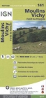IGN 1 : 100 000 Moulins - Vichy: Top 100 Tourisme et Découverte. Patrimoine historique et naturel / Courbes de niveau / Routes et chemins / Itinéraires de randonnée / Compatible GPS