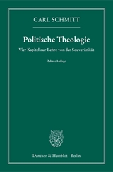 Politische Theologie. - Carl Schmitt