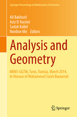 Analysis and Geometry - 