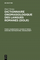 Henri Vernay: Dictionnaire onomasiologique des langues romanes (DOLR) / Subsistance. Cuisine et repas. Domaine vestimentaire. Ameublement - Henri Vernay