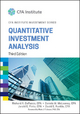 Quantitative Investment Analysis - Richard A. Defusco; Dennis W. McLeavey; Jerald E. Pinto; David E. Runkle; Mark J. P. Anson