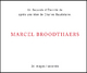 Marcel Broodthaers: Une Seconde d'Eternite: Flipbook Marcel Broodthaers Artist
