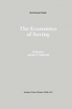 Economics of Saving - James H. Gapinski
